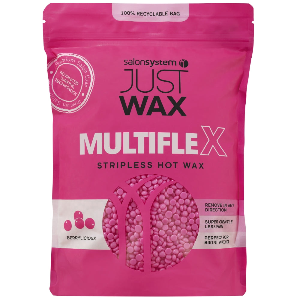 Salon System Just Wax Multiflex Berrylicious Stripless Beads 700g
