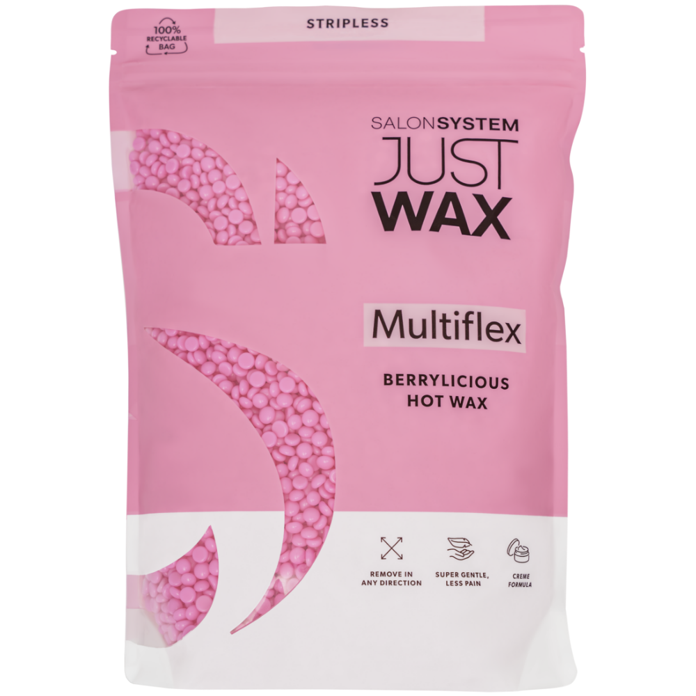 Salon System Just Wax Multiflex Berrylicious Stripless Beads 700g