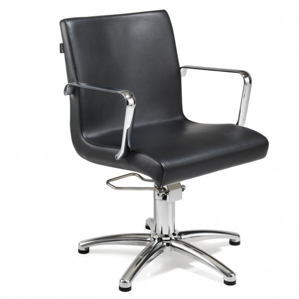 REM Ariel Hydraulic Styling Chair Black