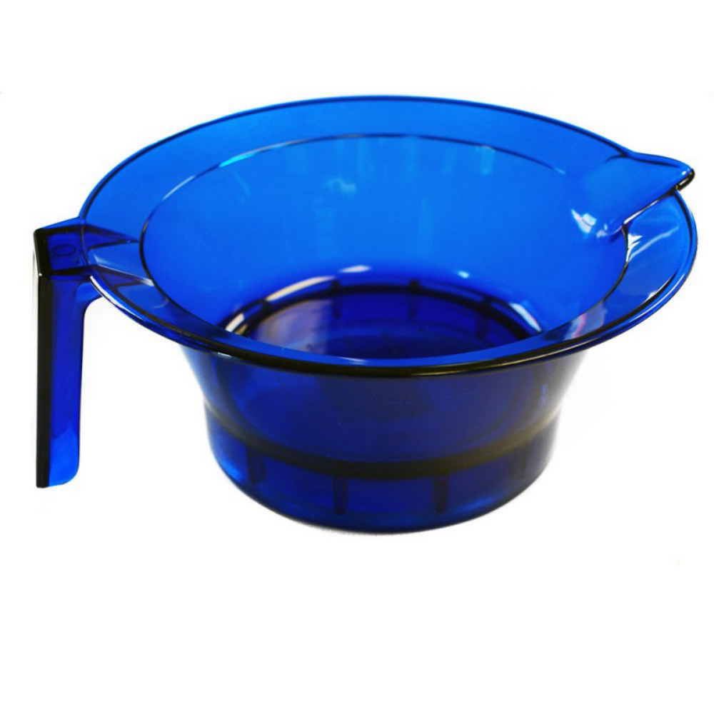 Hair Tools Transparent Tint Bowl Blue
