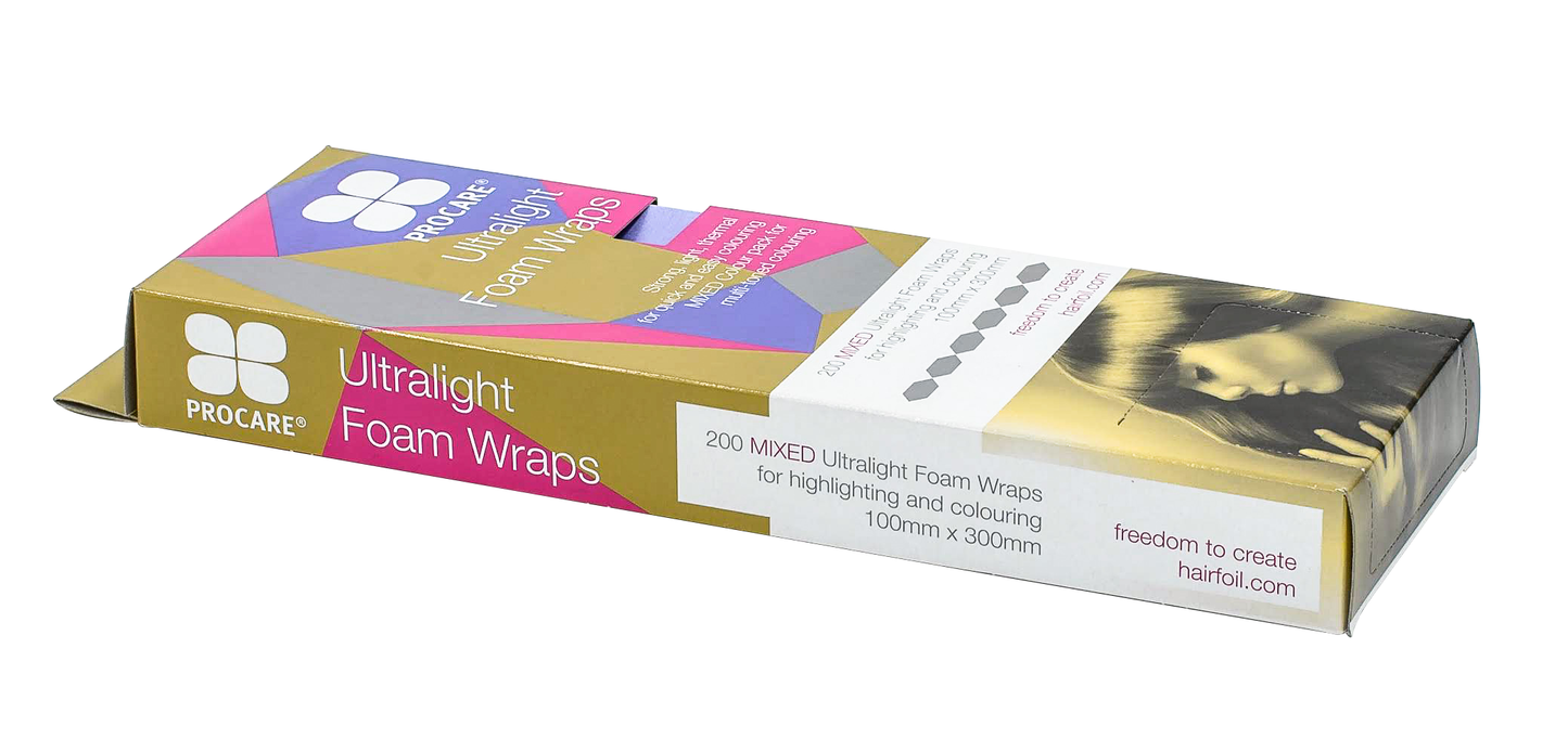 Procare Ultralight Foam Wraps Mixed 100mm x 300mm