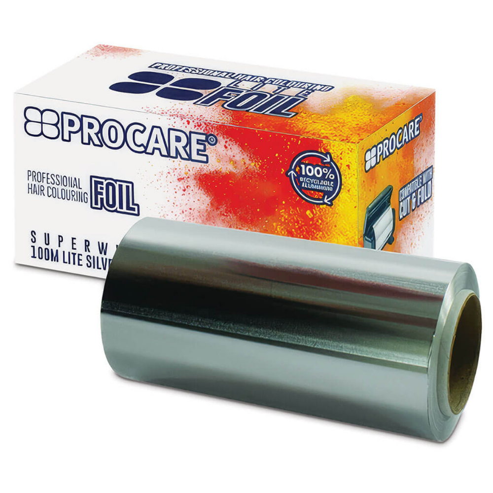 Procare Lite Superwide Hair Foil Silver 120mm x 100m
