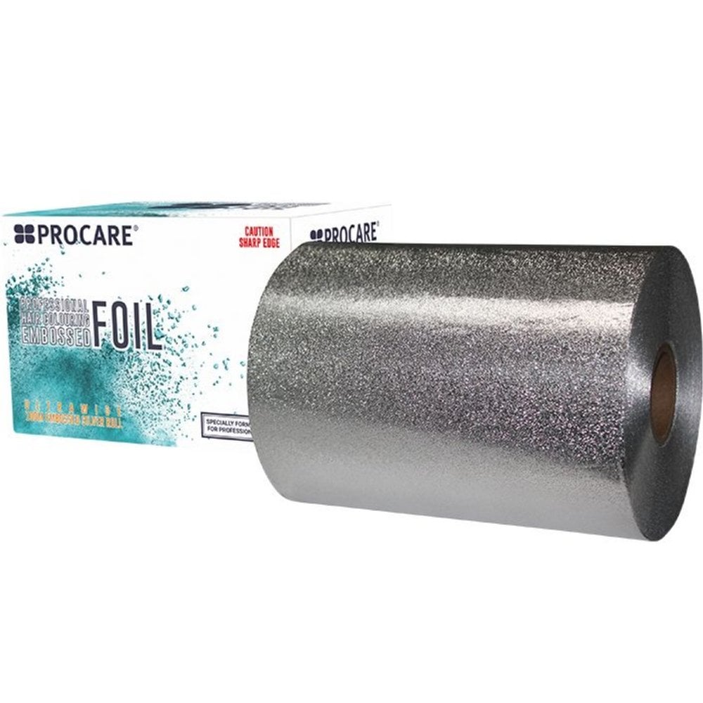Procare Lite Silver Embossed Hair Foil 150mm x 100m