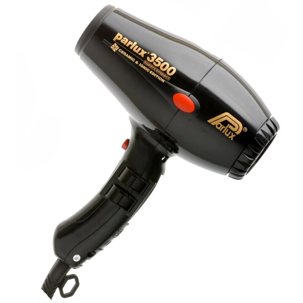 Parlux 3500 Compact Ceramic Ionic Hair Dryer Black