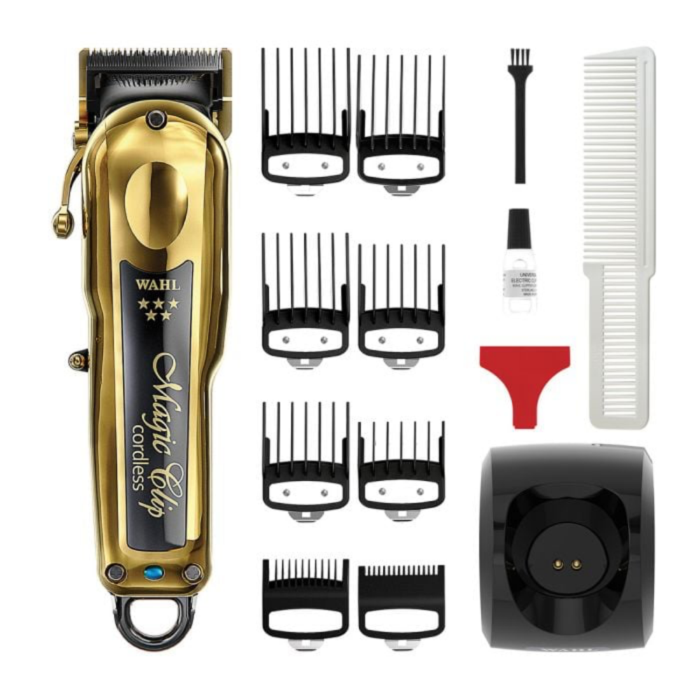 Wahl Professional Magic Clip Clipper Gold & A-Lign Trimmer Pack