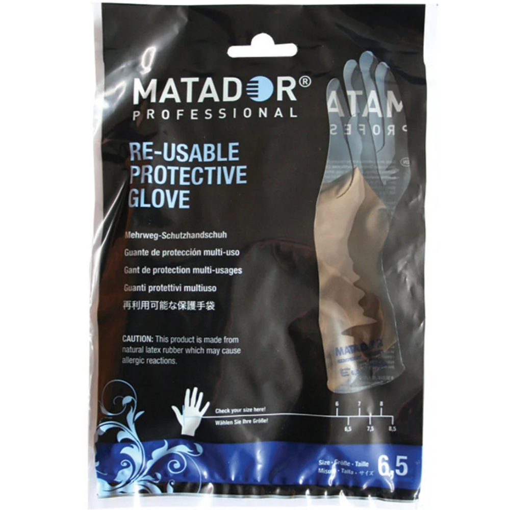 Matador Latex Gloves Size 6.5