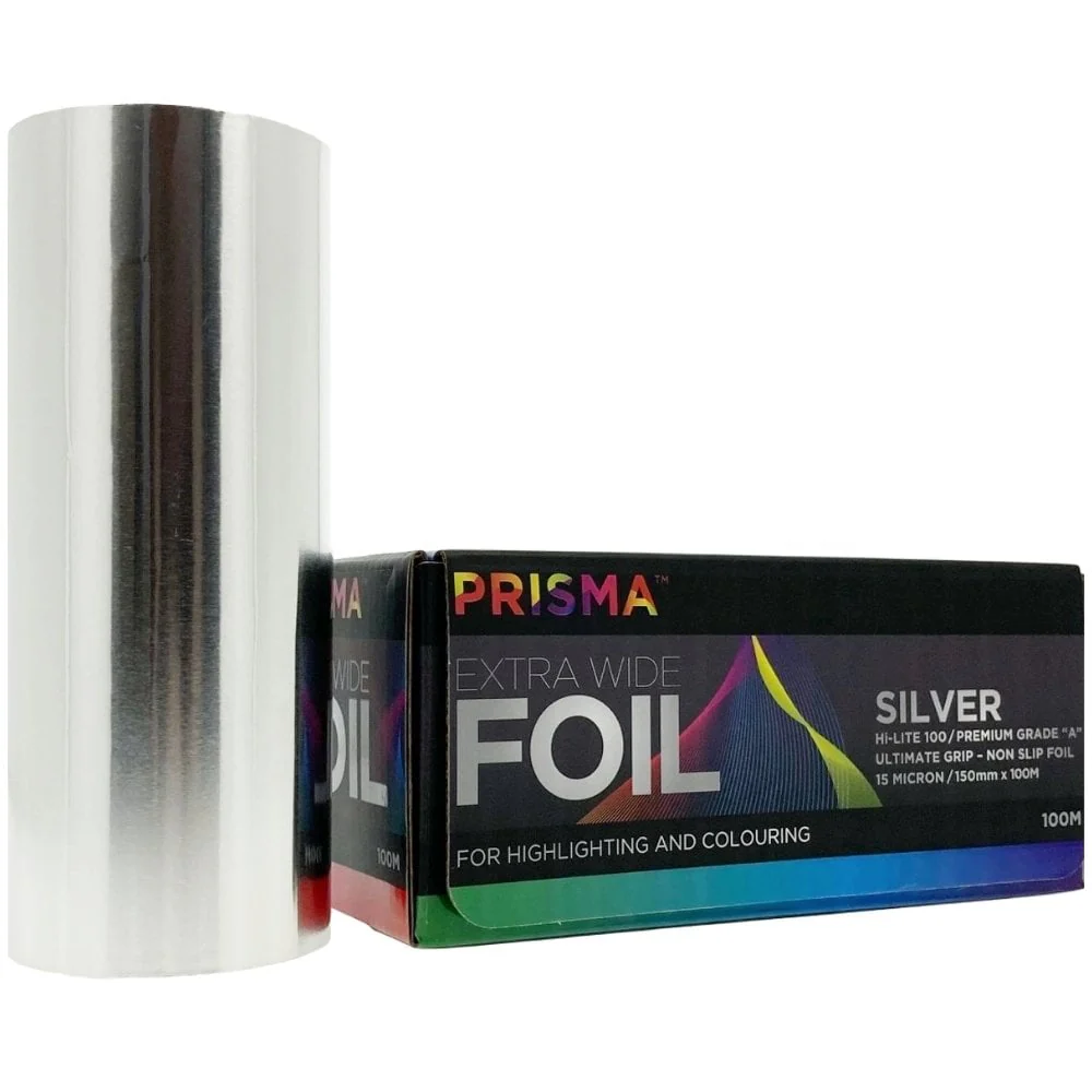Prisma Extra Wide Foil Roll Silver 150mm x 100m