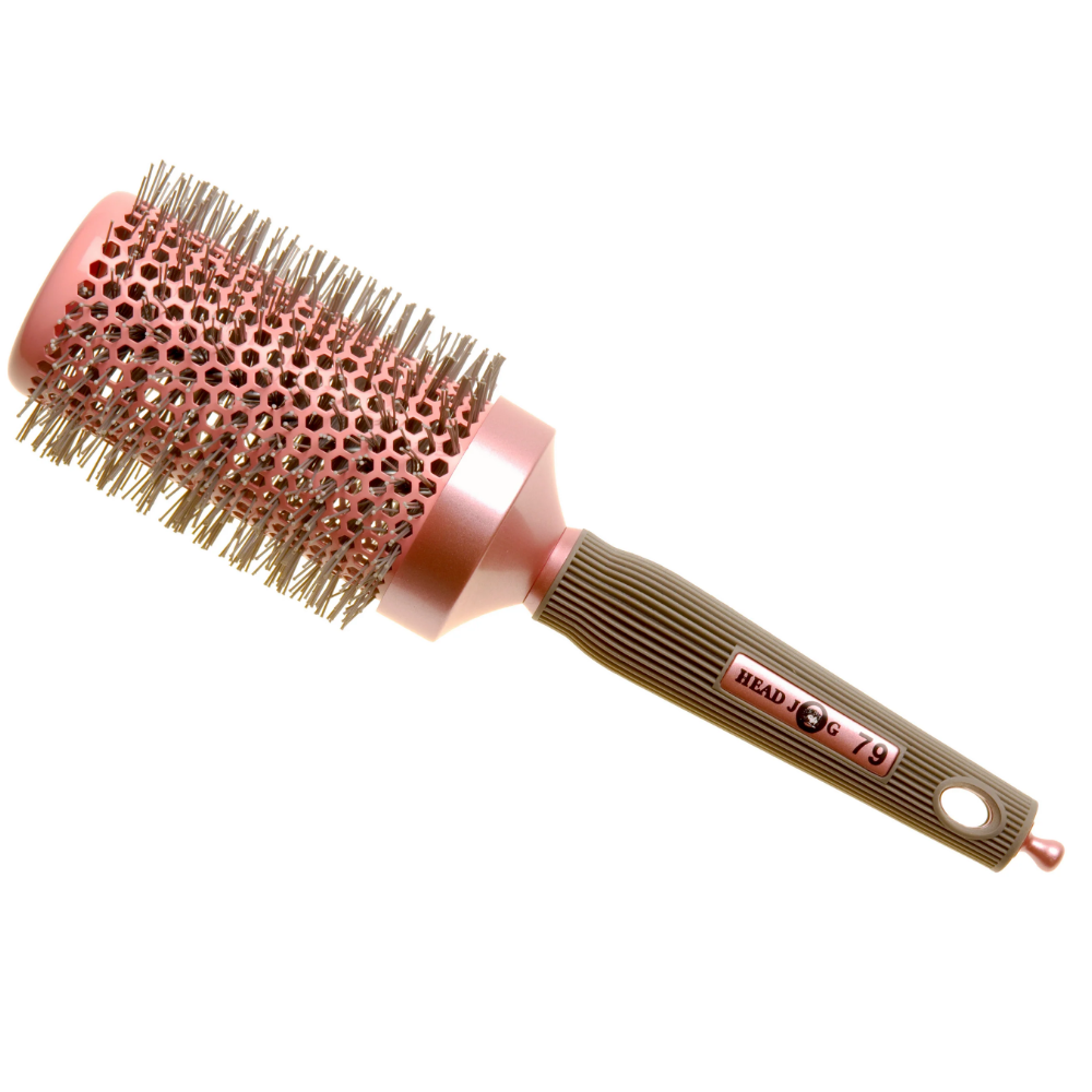 Head Jog Ionic Ceramic Radial Brush Pink 79 50mm
