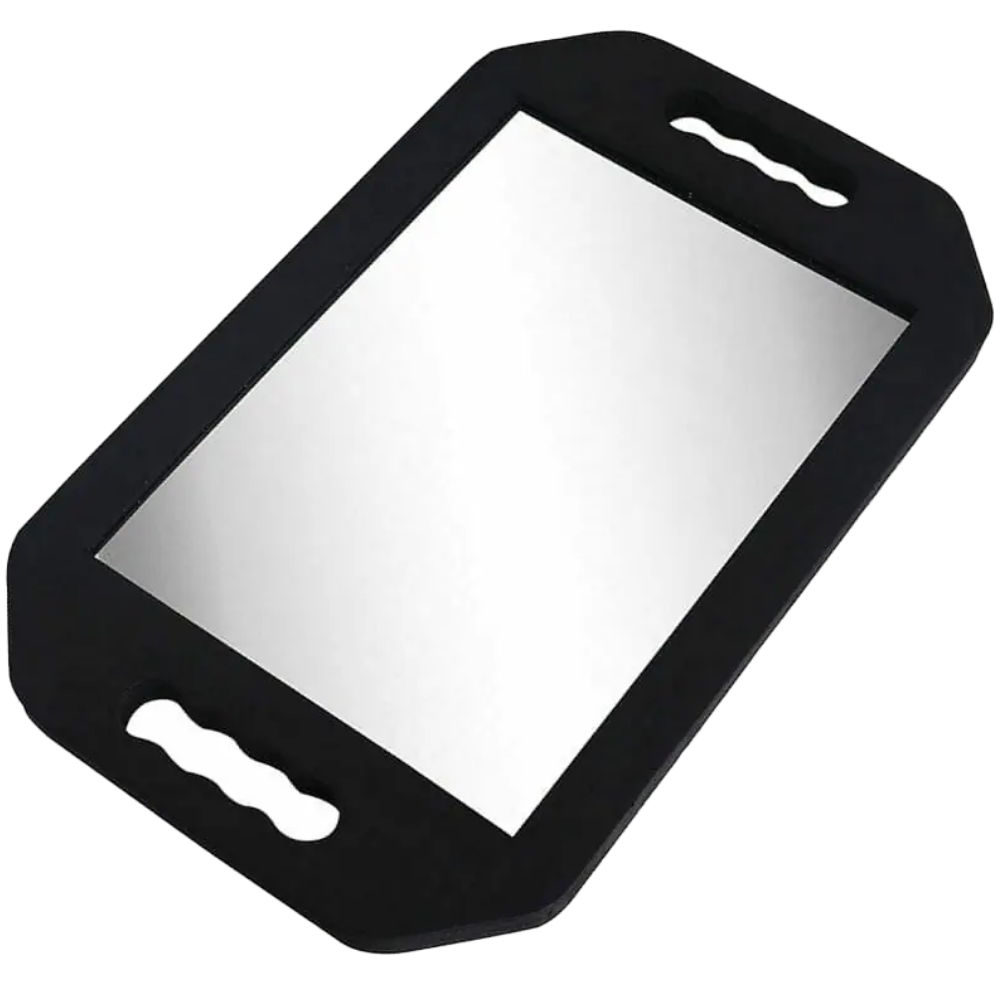 Hair Tools Foam Mirror Black