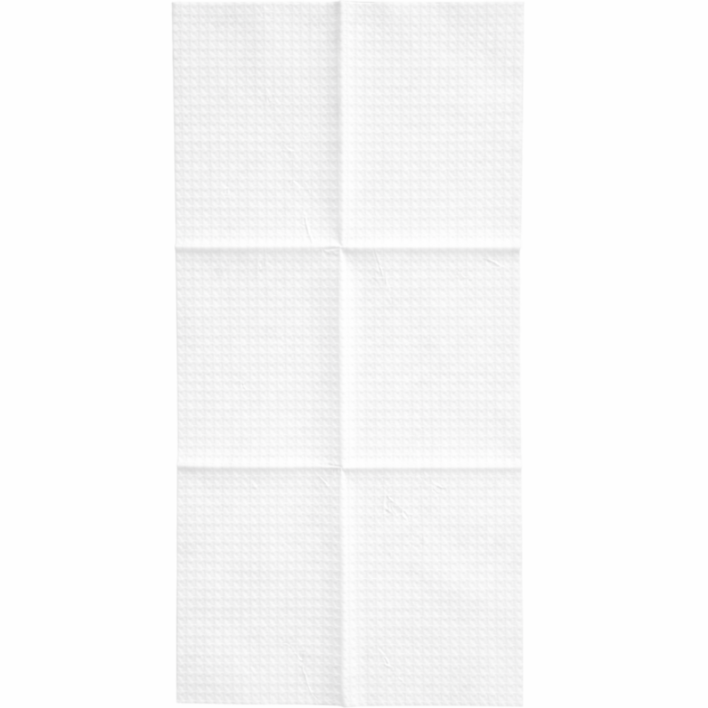 EcoDri Waffle Disposable Towel White 50 Pack