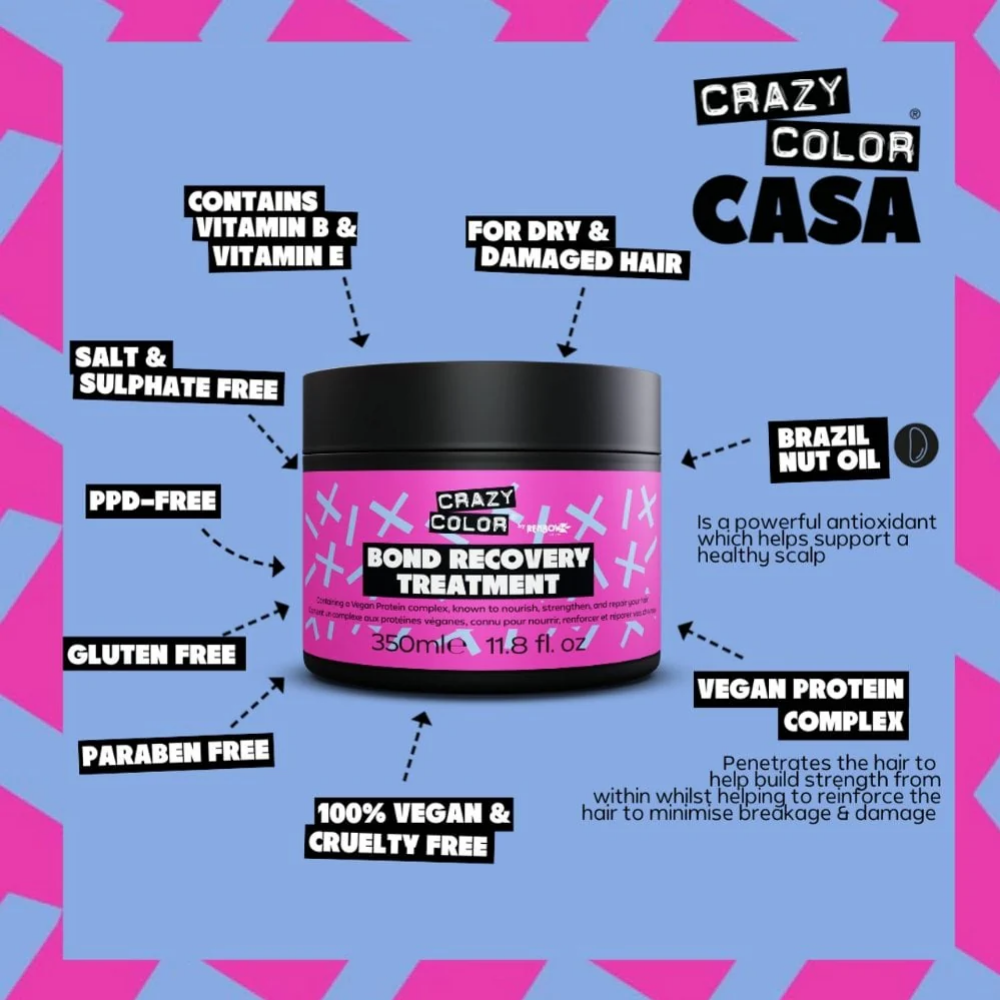 Crazy Color Bond Recovery Treatment 350ml