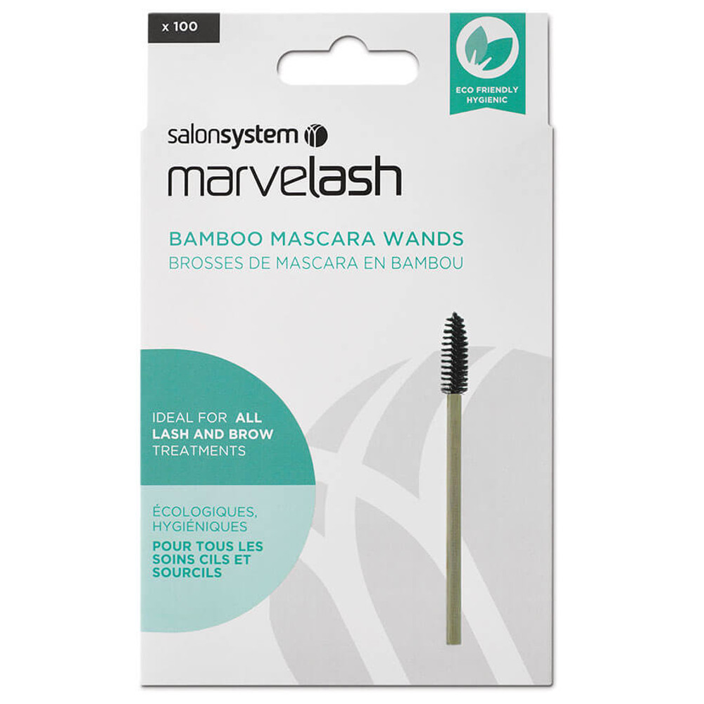 Salon System Marvelash Bamboo Mascara Wand 100 Pack