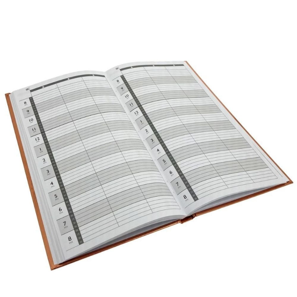 Agenda 3 Assistant Appointment Book Bronze