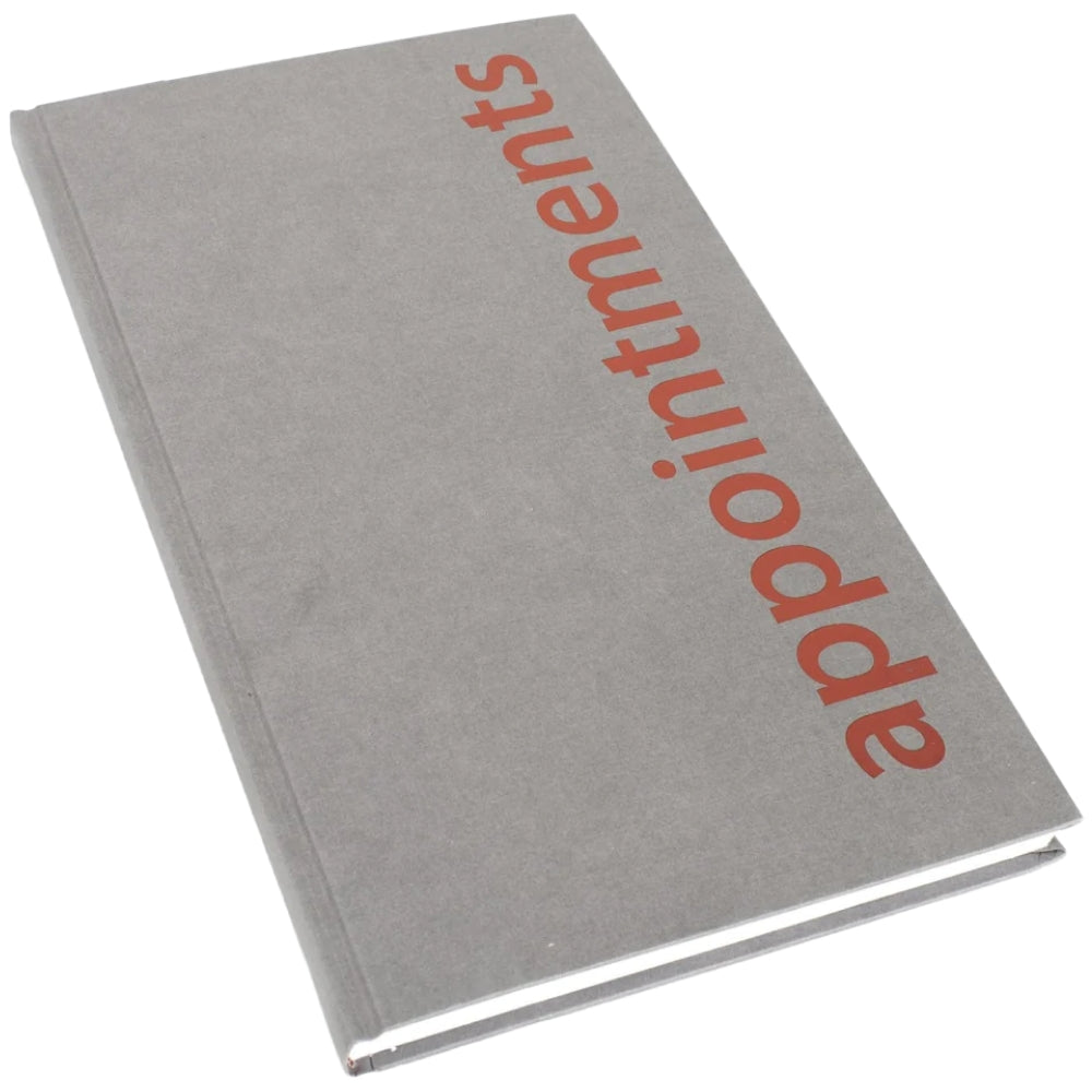 Agenda 3 Assistant Appointment Book Grey
