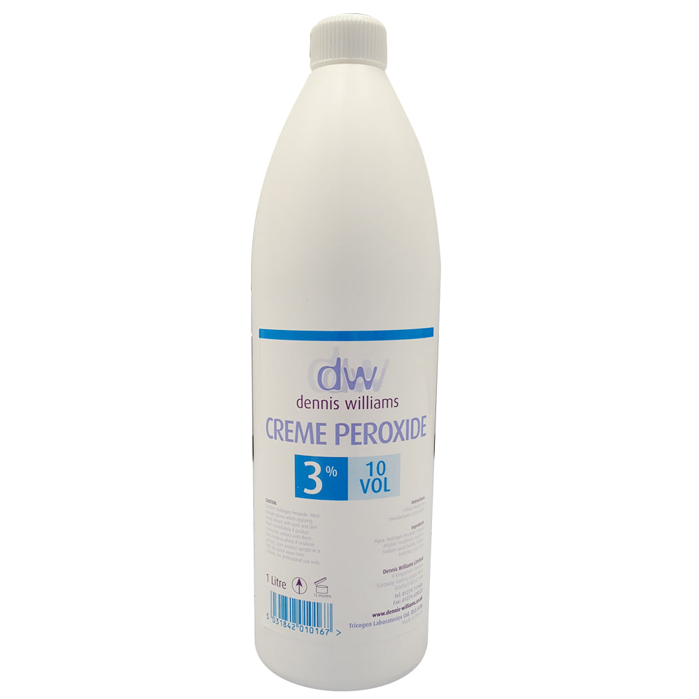 Dennis Williams Creme Peroxide 3% 10 Vol 1000ml