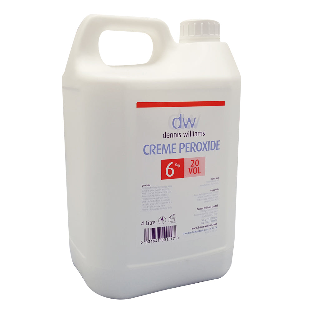Dennis Williams Creme Peroxide 6% 20 Vol 4000ml