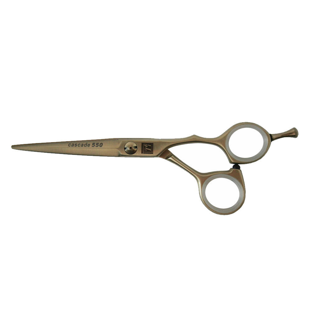 TRI Cascade Champagne Offset Scissors 5.5 Inch