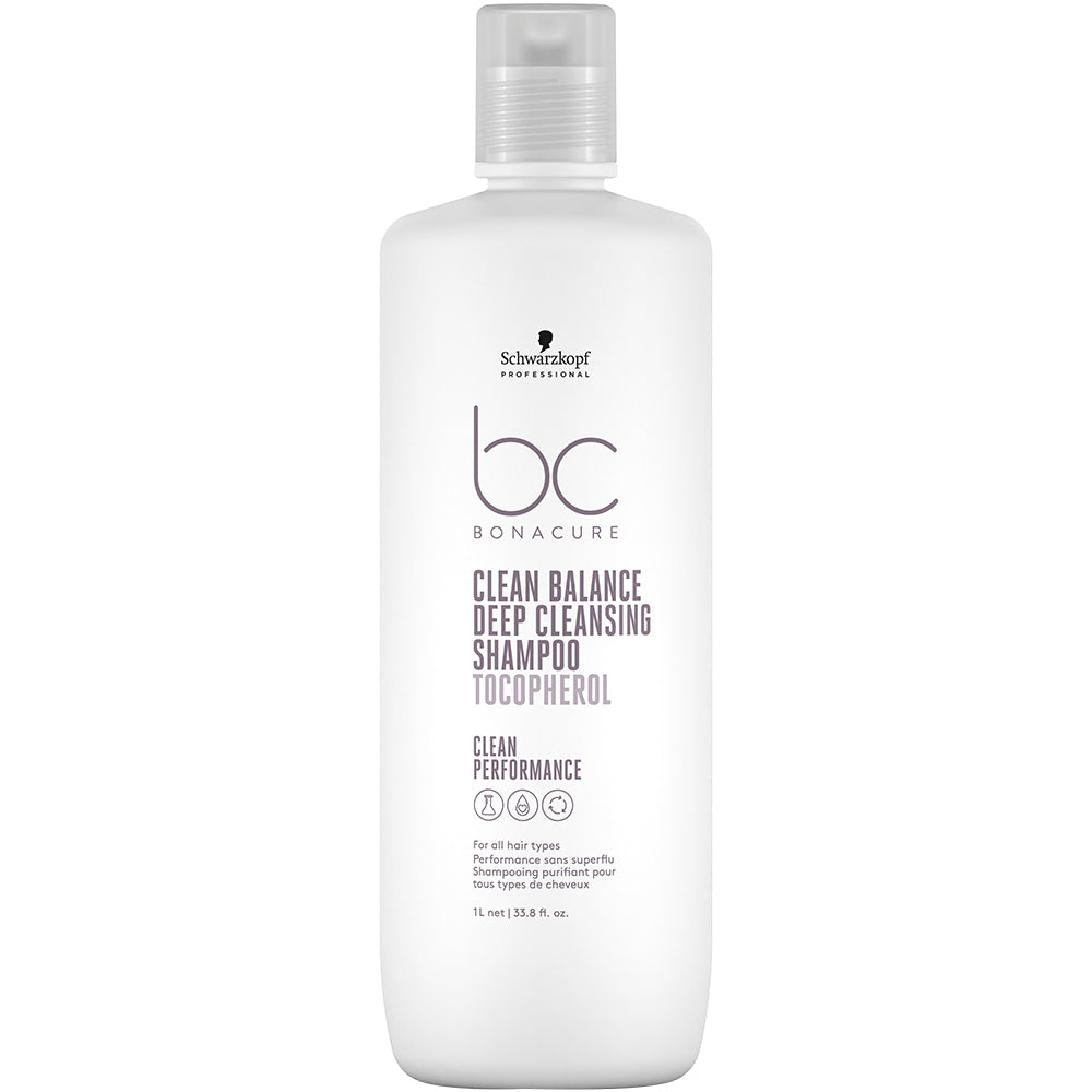 Schwarzkopf Professional Bonacure Clean Balance Deep Cleansing Shampoo 1000ml