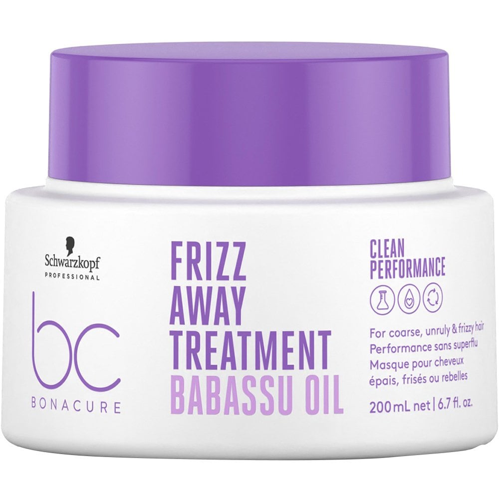Schwarzkopf Professional Bonacure Clean Frizz Away Treatment 200ml