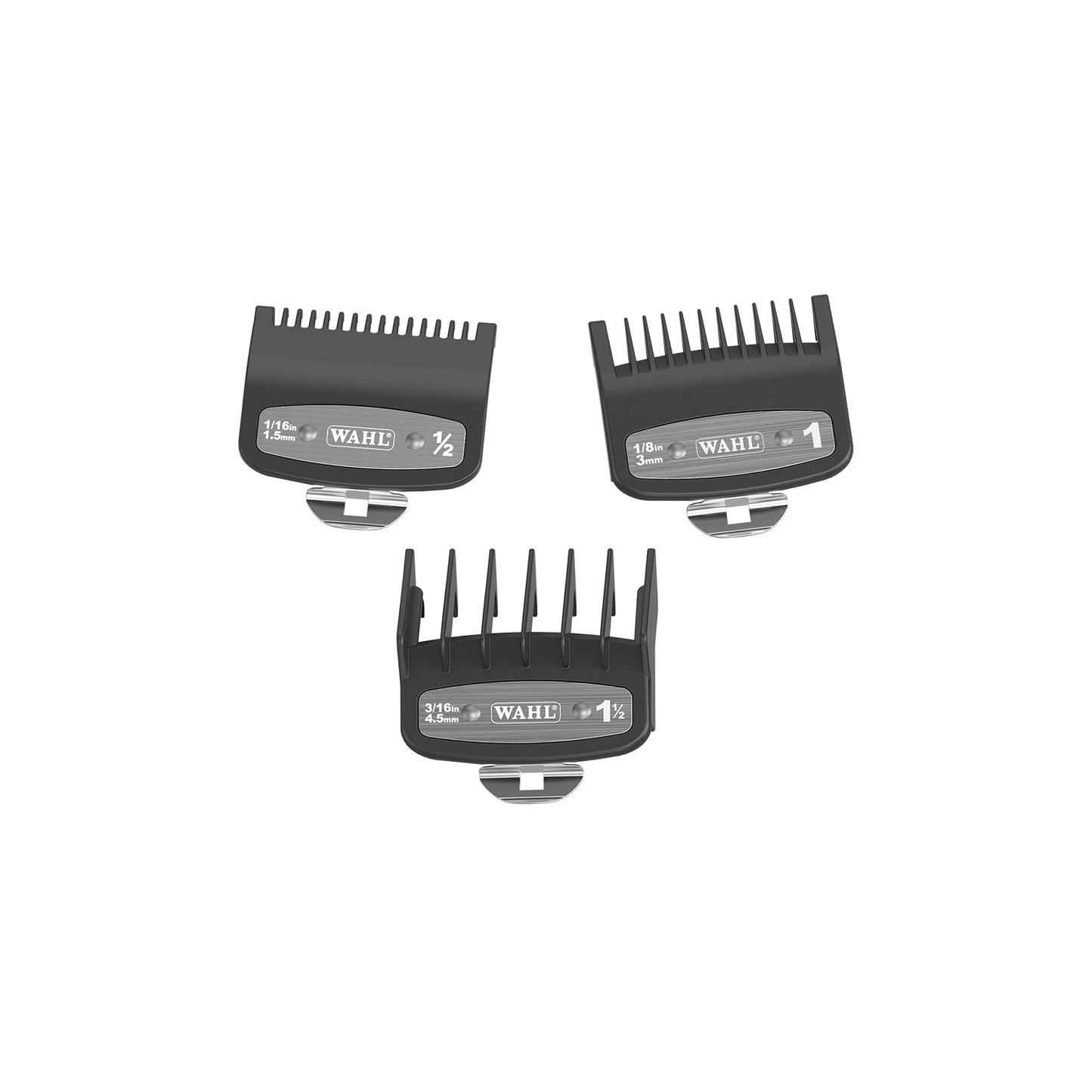 Wahl Professional Premium Guide Combs 3 Pack