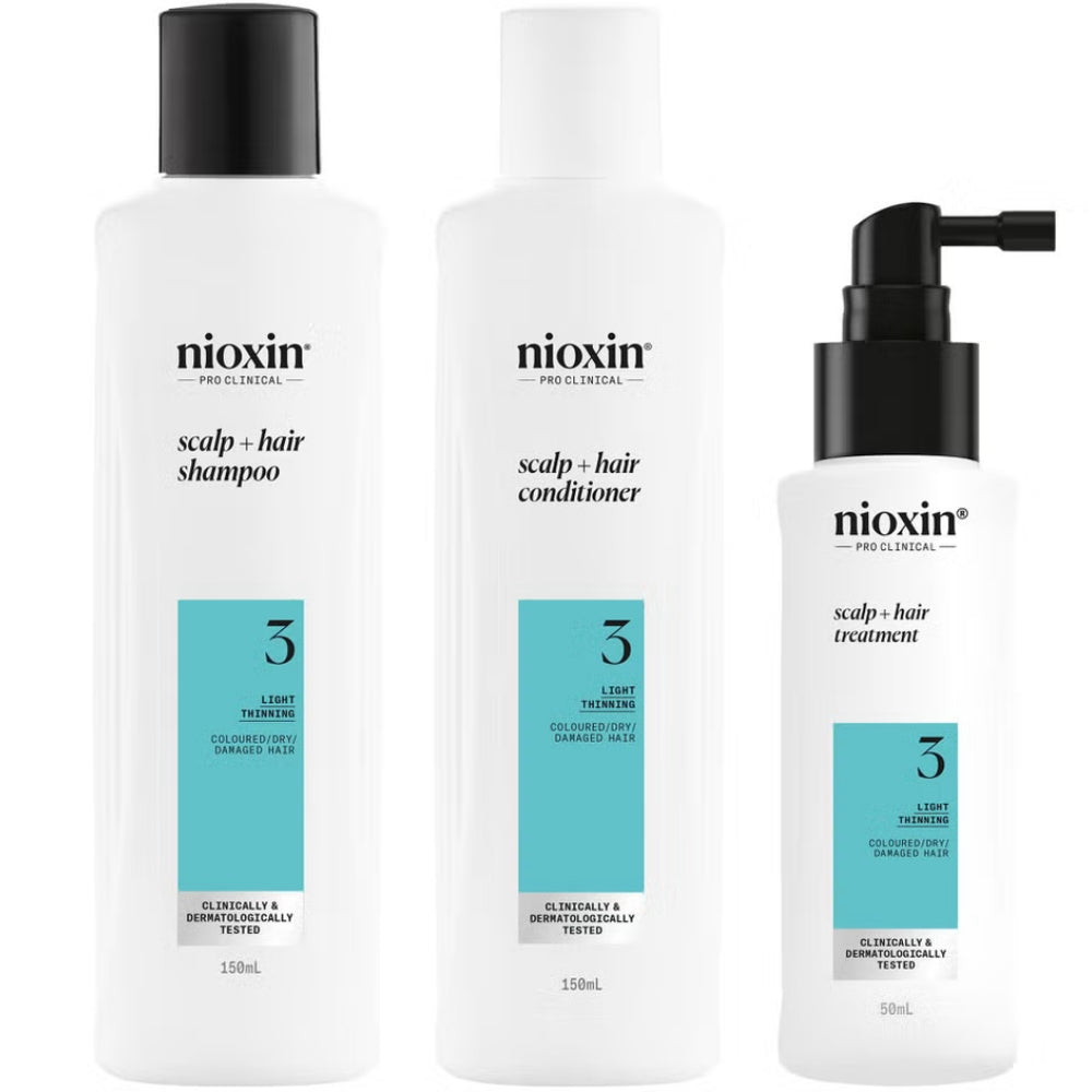 Nioxin System 3 Kit Coloured Hair With Light Thinning 300ml