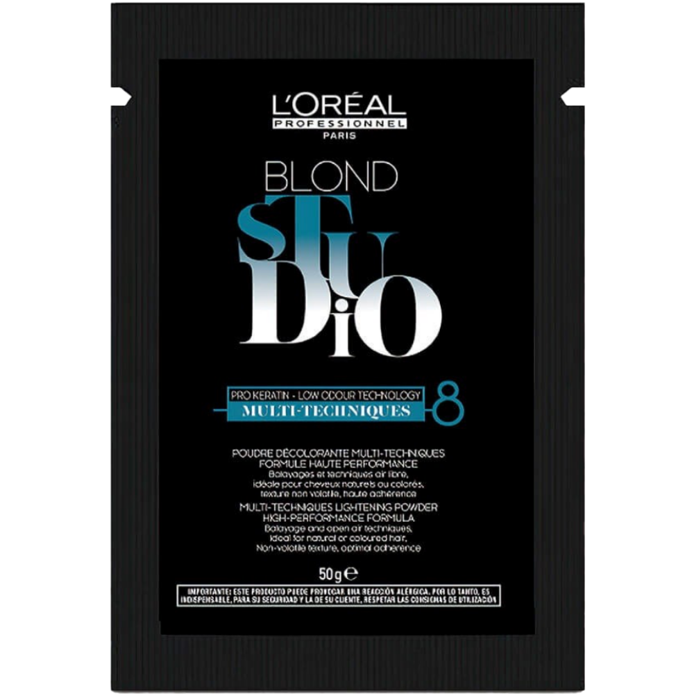 L'Oréal Professionnel Blond Studio 8 Multi Tech Lightening Powder Sachet 50g