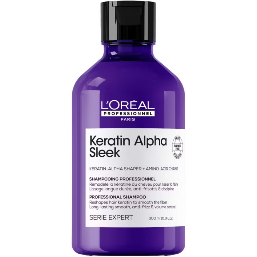 L'Oréal Professionnel Keratin Alpha Sleek Shampoo 300ml