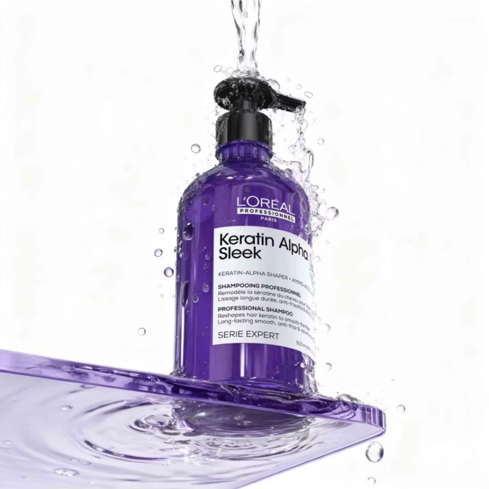 L'Oréal Professionnel Keratin Alpha Sleek Shampoo 500ml