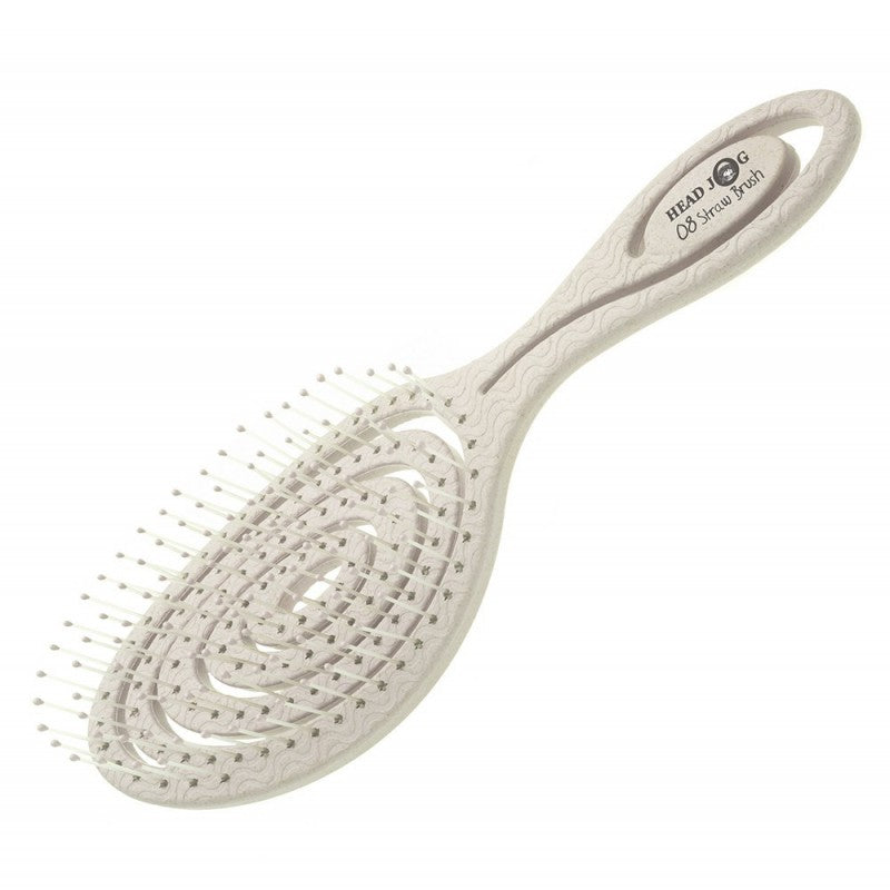 Head Jog Straw Paddle Brush 08 Oatmeal