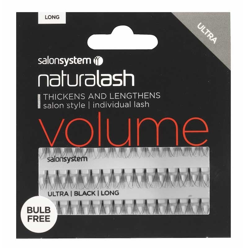 Salon System Naturalash Individual Lashes Ultra Black Long