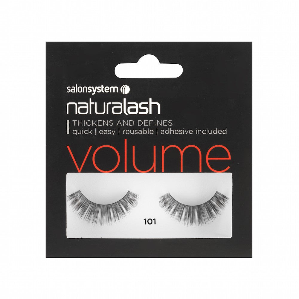 Salon System Naturalash Strip Lashes 101 Black