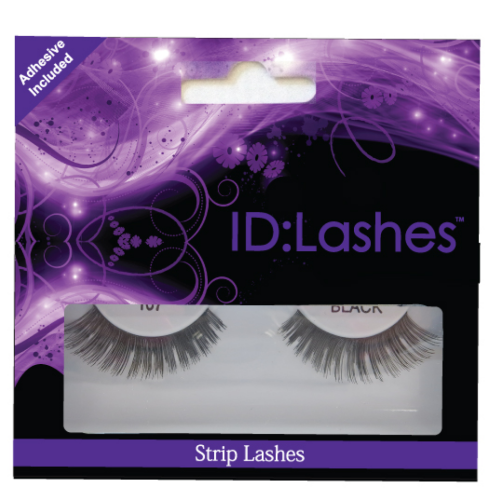 ID:Lashes Strip Lashes 107 Black