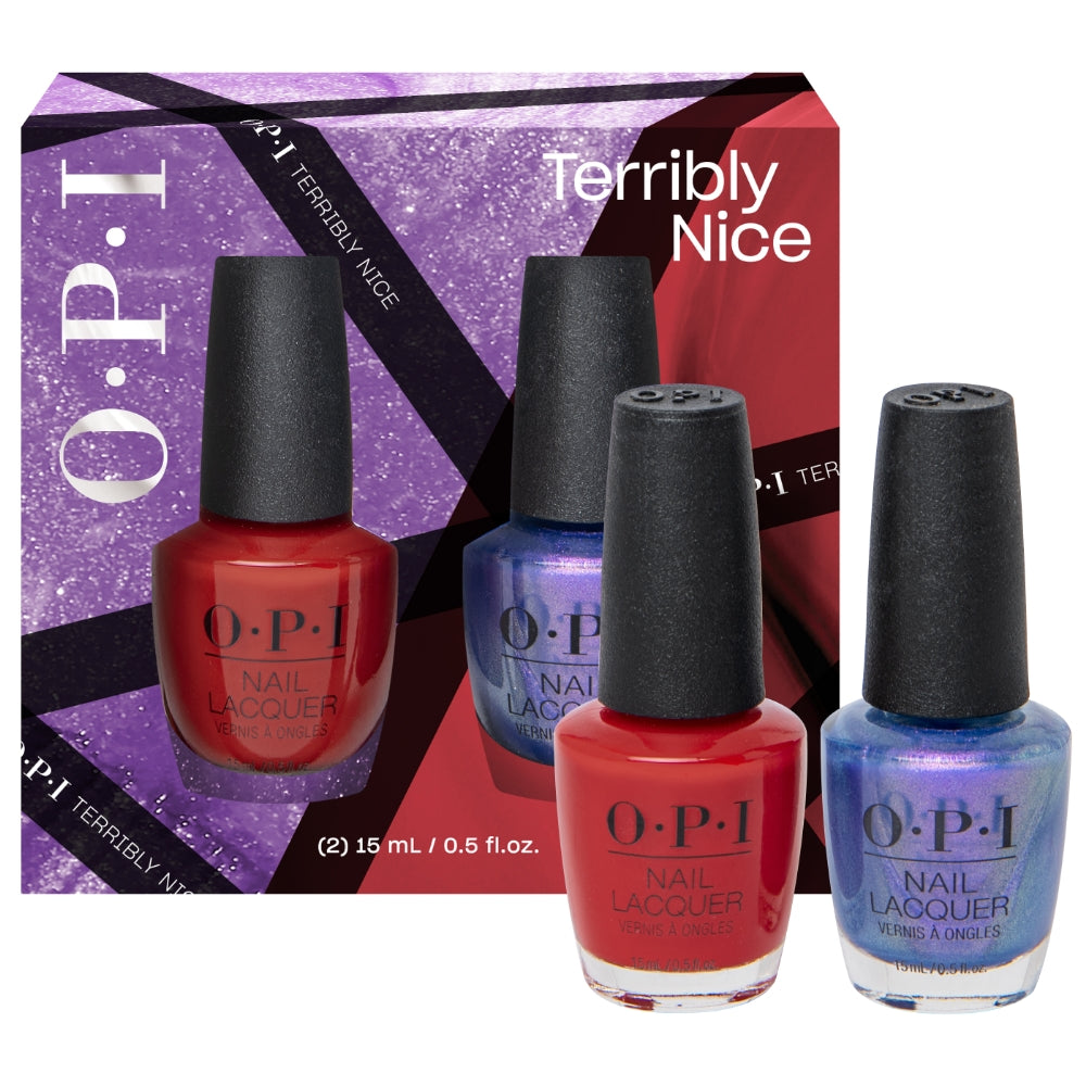 OPI Terribly Nice Holiday Nail Polish Duo Pack 15ml