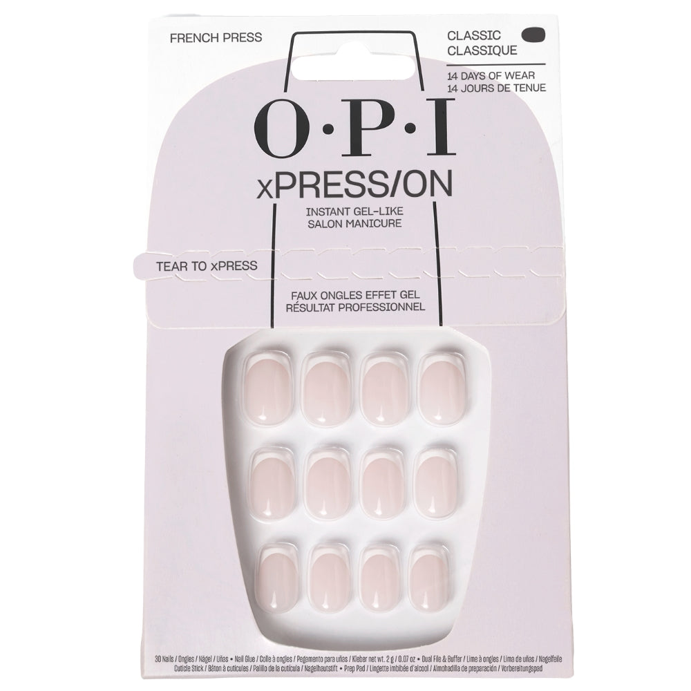 OPI xPress/On Classic Nail Tips French Press
