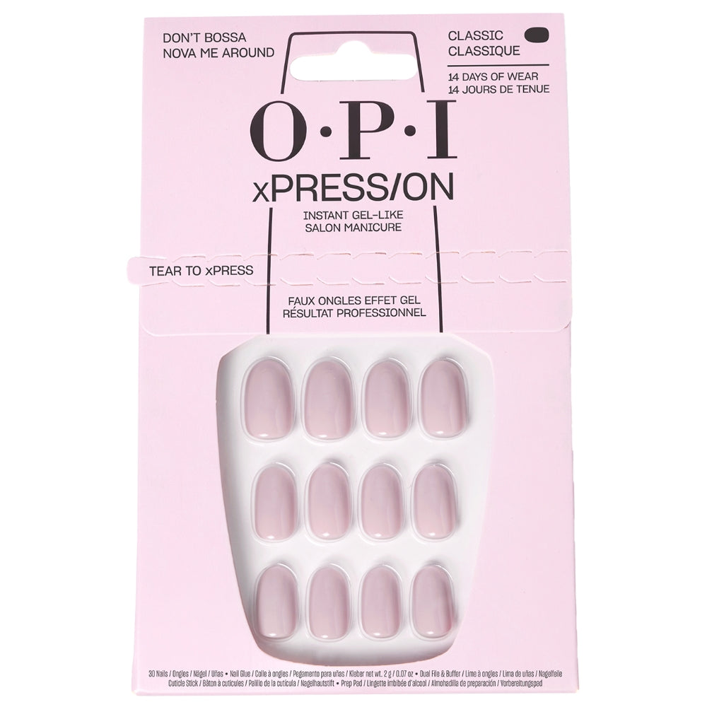 OPI xPress/On Classic Nail Tips Don't Bossa Nova Me Around