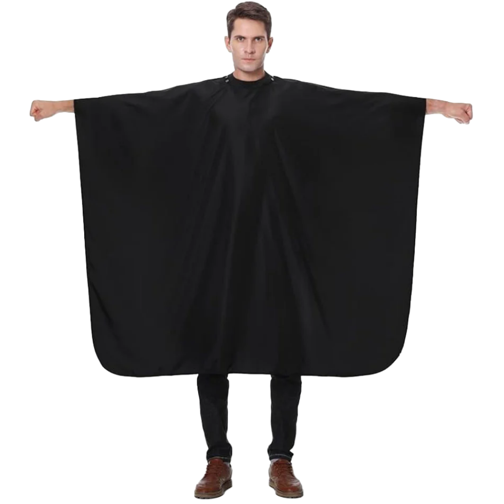 Hair Tools Barber Gown With Poppers