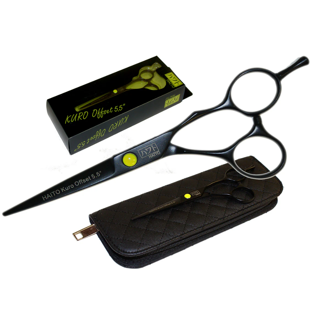 Haito Kuro Offset Scissors 5.5 Inch