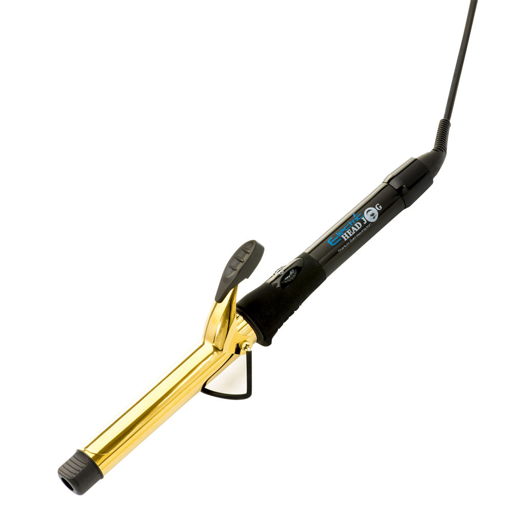 Hair Tools Electric Head Jog Titanium Gold Wave Iron 25mm