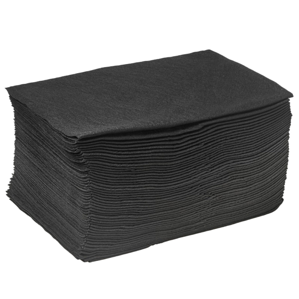 Hair Tools Disposable Salon Towels Black 50 Pack