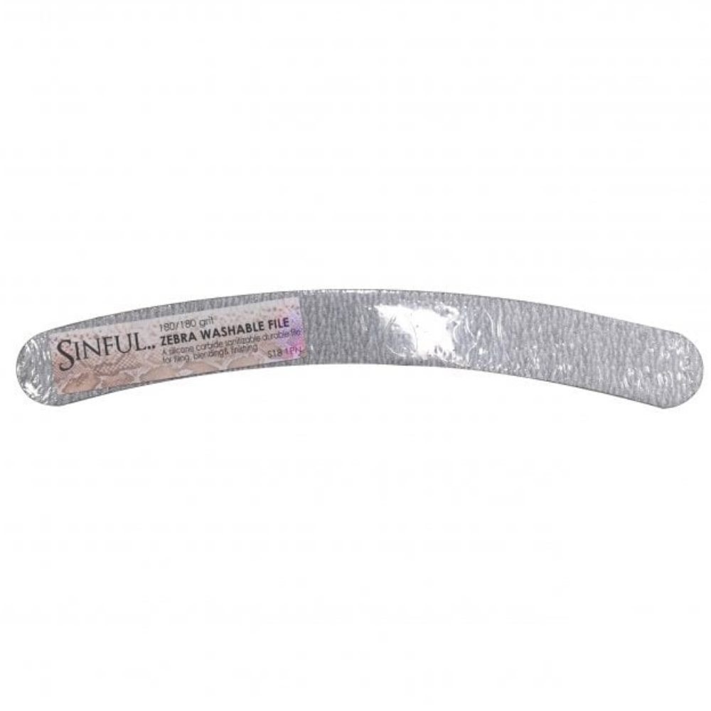 Sinful Nails Nail File 80/80 Curve 5 Pack