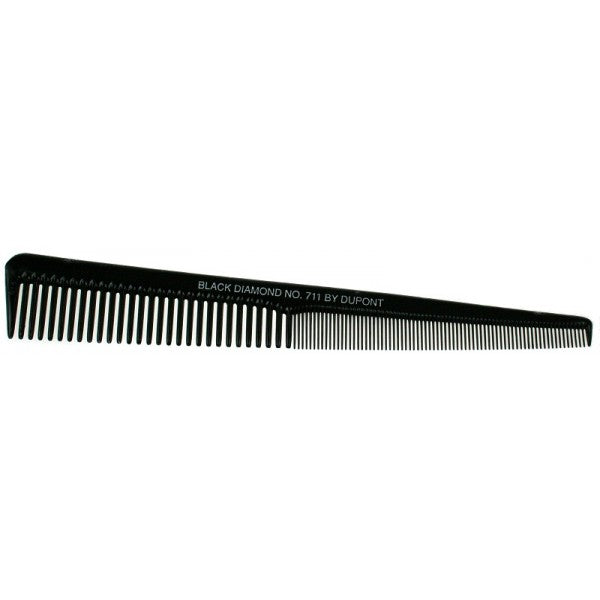 Black Diamond Tapered Barbers Comb 711