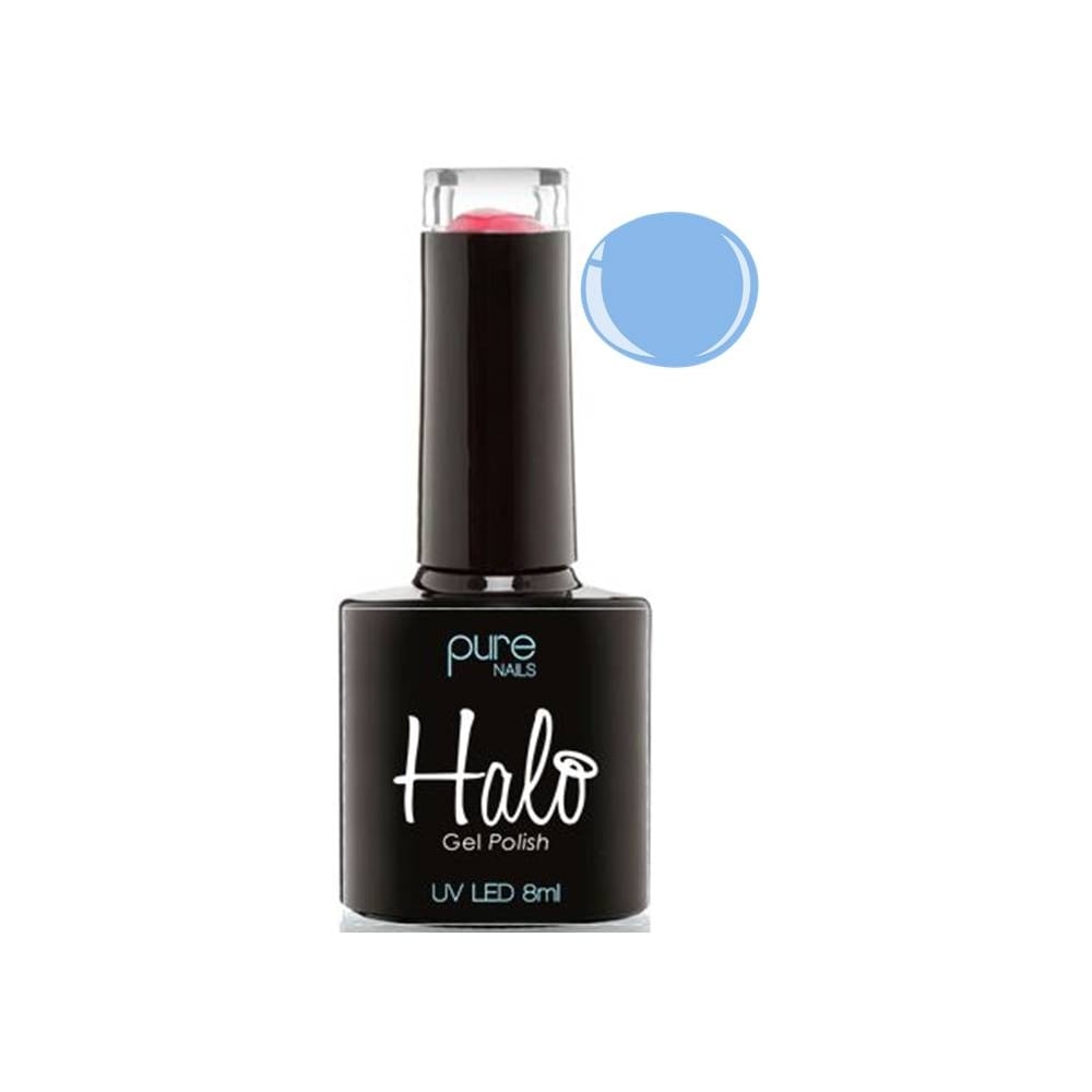 Halo Powder Blue Gel Polish 8ml
