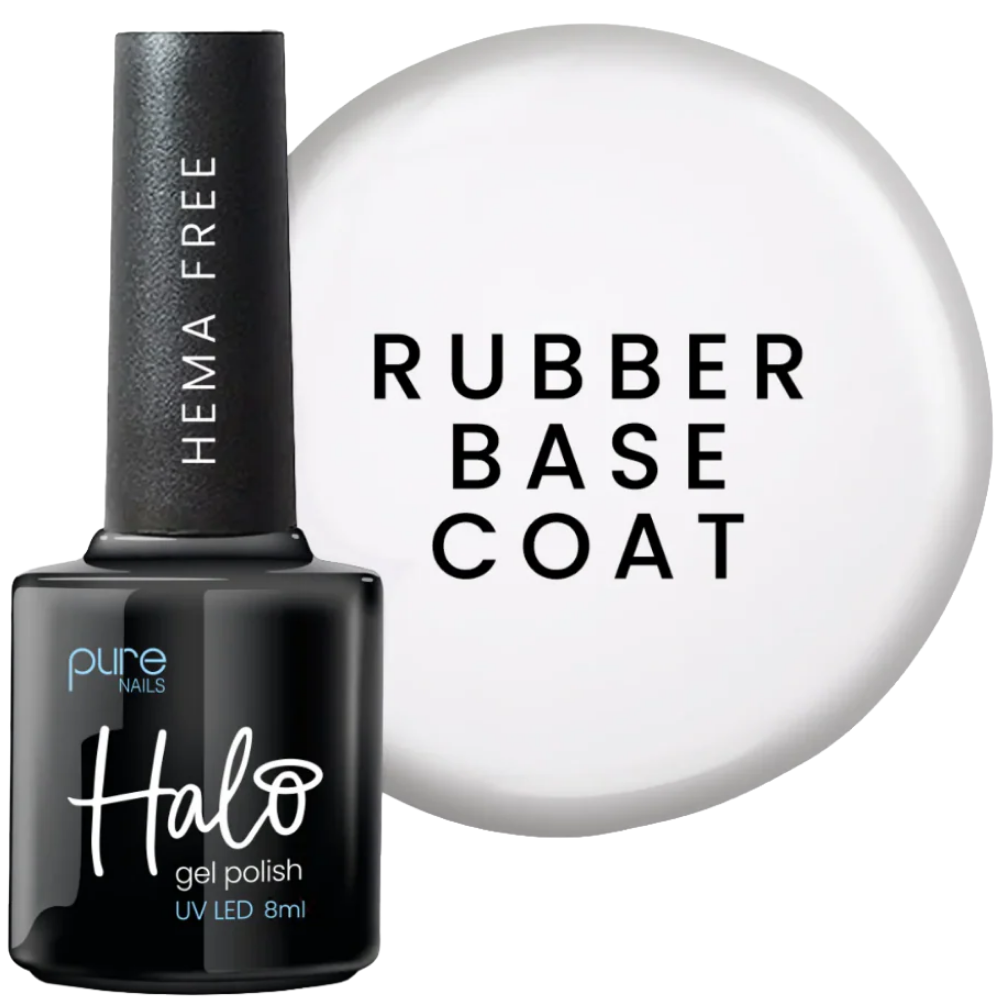 Halo Rubber Base Coat Gel Polish 8ml