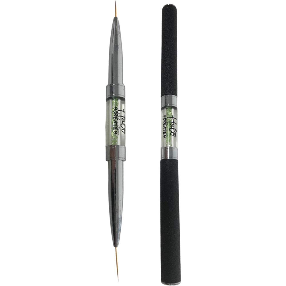 Halo Create Combo Nail Brush Fine Liner 11mm/15mm