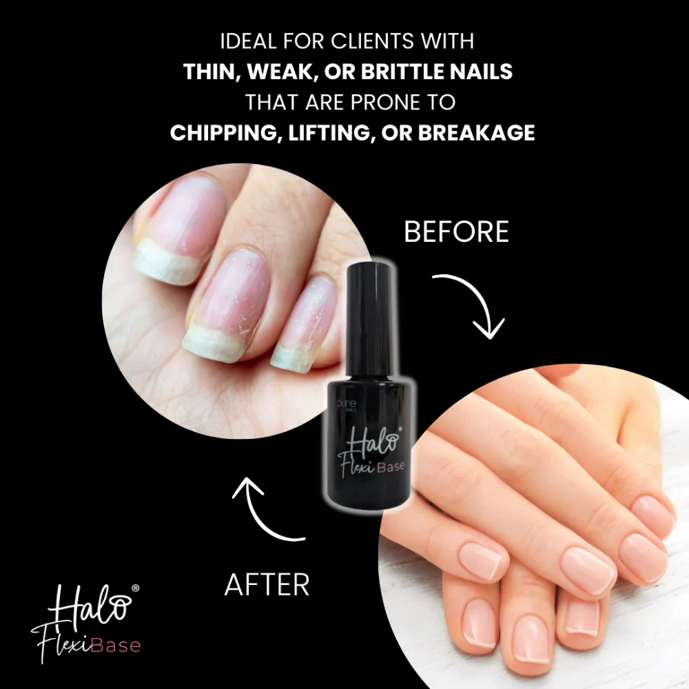 Halo Flexi Base UV Gel Base Coat 15ml