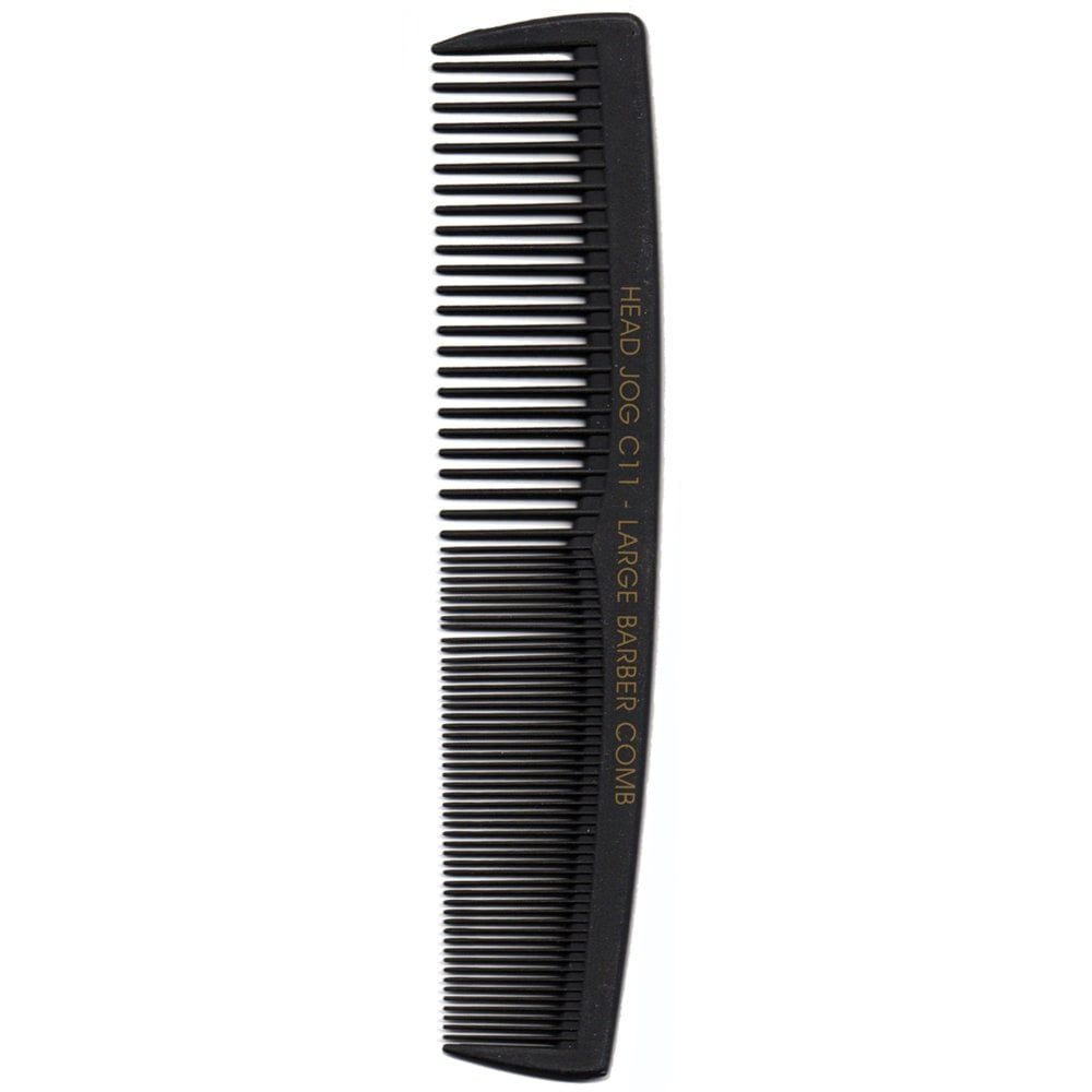 Head Jog Large Carbon Barber Comb C11