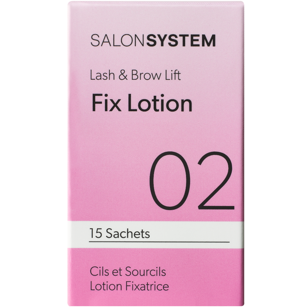 Salon System Lashlift Fix Lotion Sachet 15 Pack