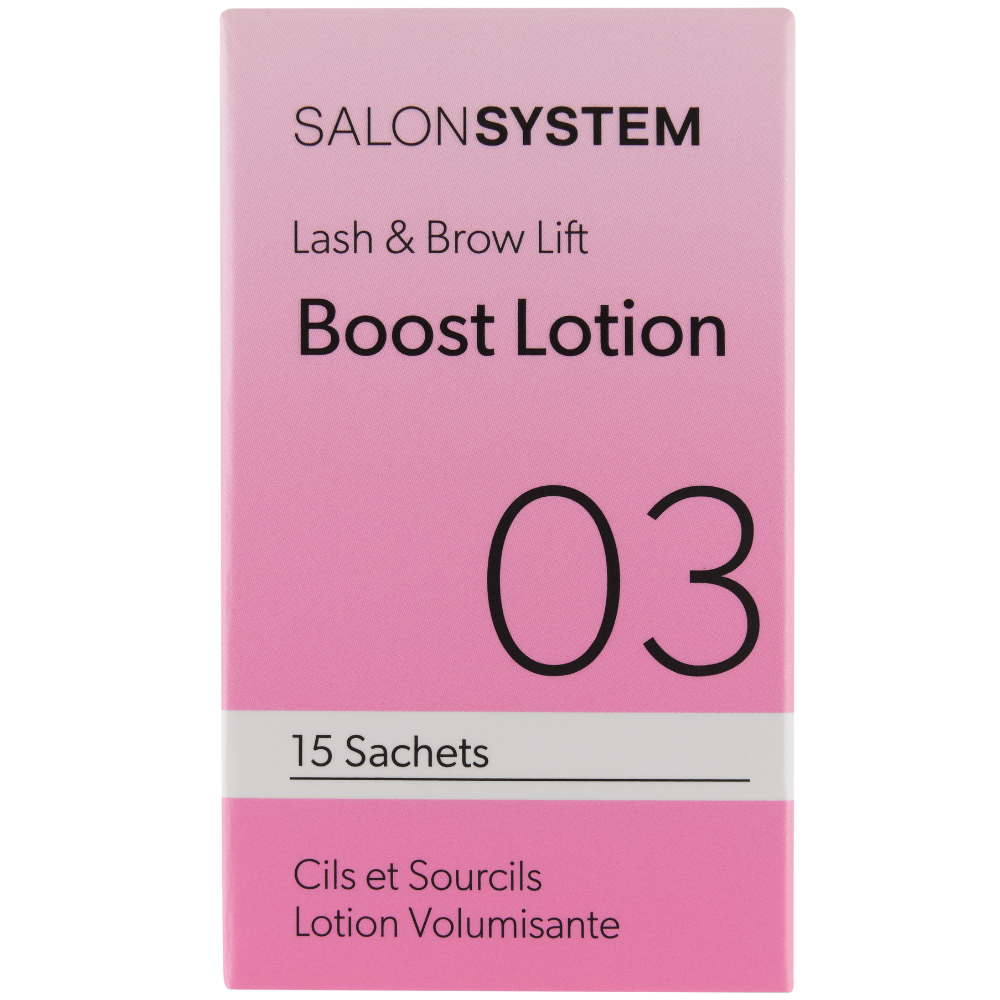 Salon System Lashlift Nourish Lotion Sachet 15 Pack