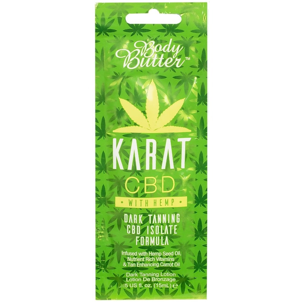 Body Butter Karat CBD Tanning Accelerator Sachet 15ml