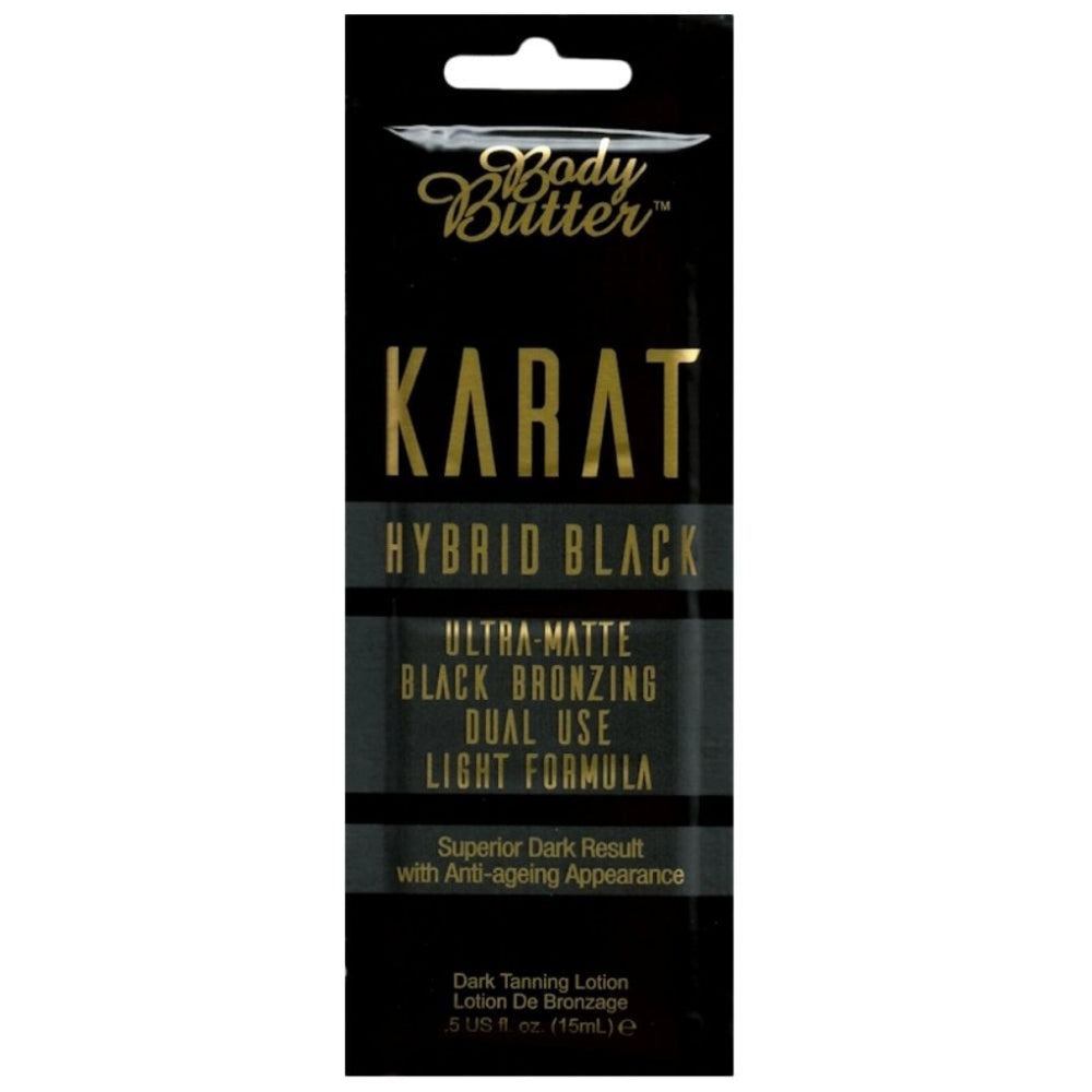 Body Butter Karat Hybrid Black Tanning Accelerator Sachet 15ml